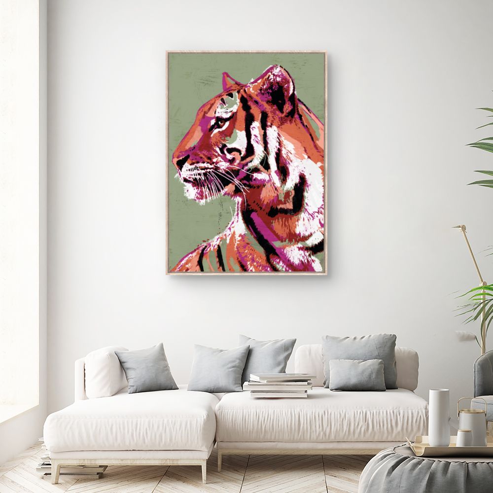 Tableau Tigre élégant