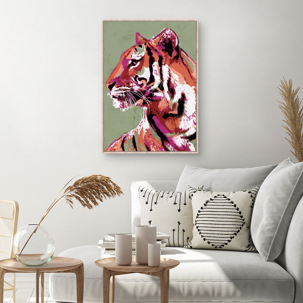 Tableau Tigre élégant