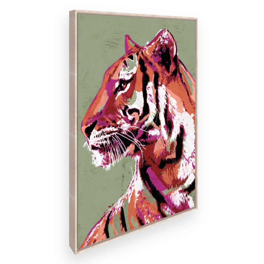 Toile Tigre élégant