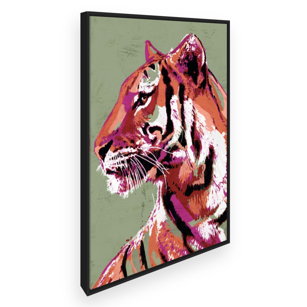 Toile Tigre élégant