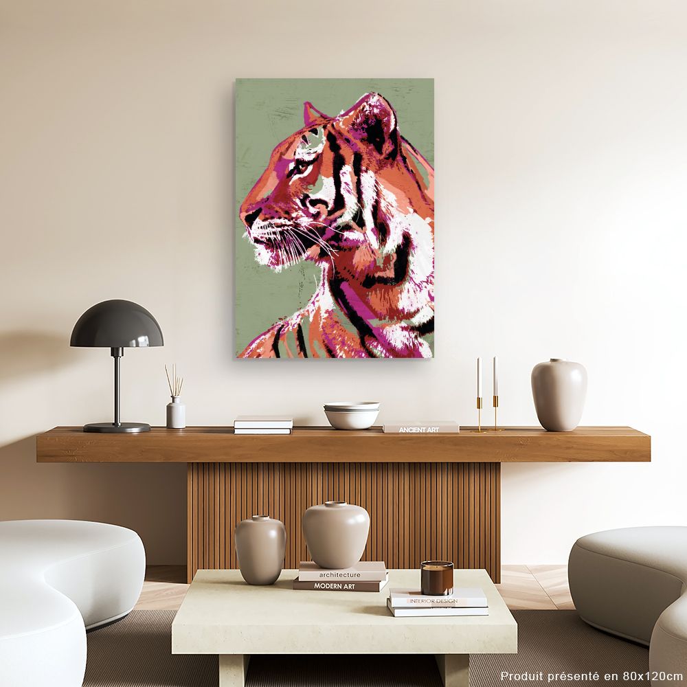Tableau Tigre élégant