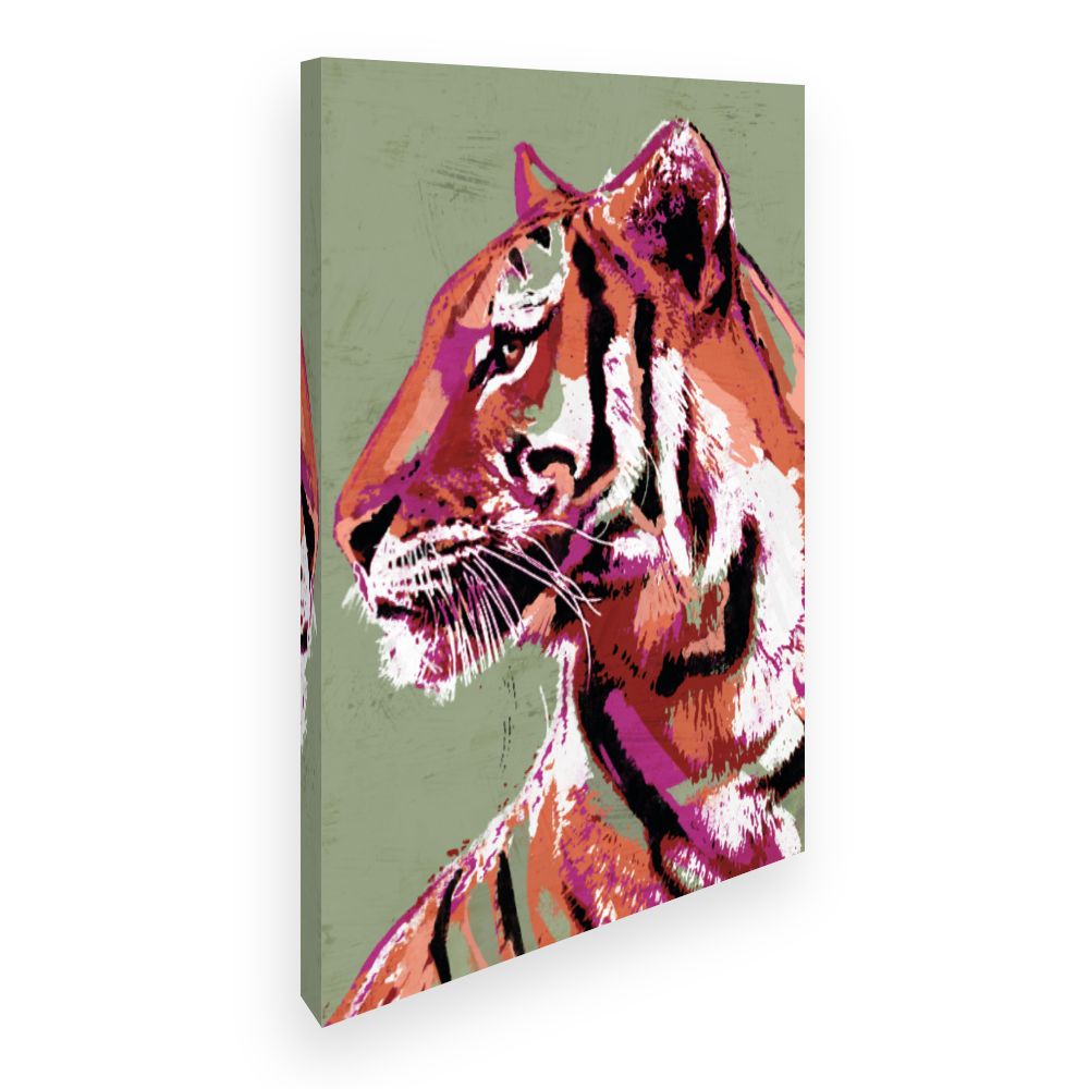 Toile Tigre élégant