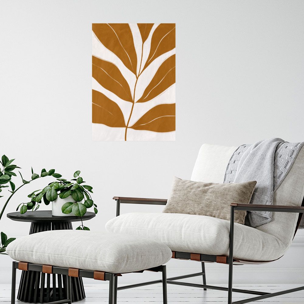 Affiche Feuille moderne