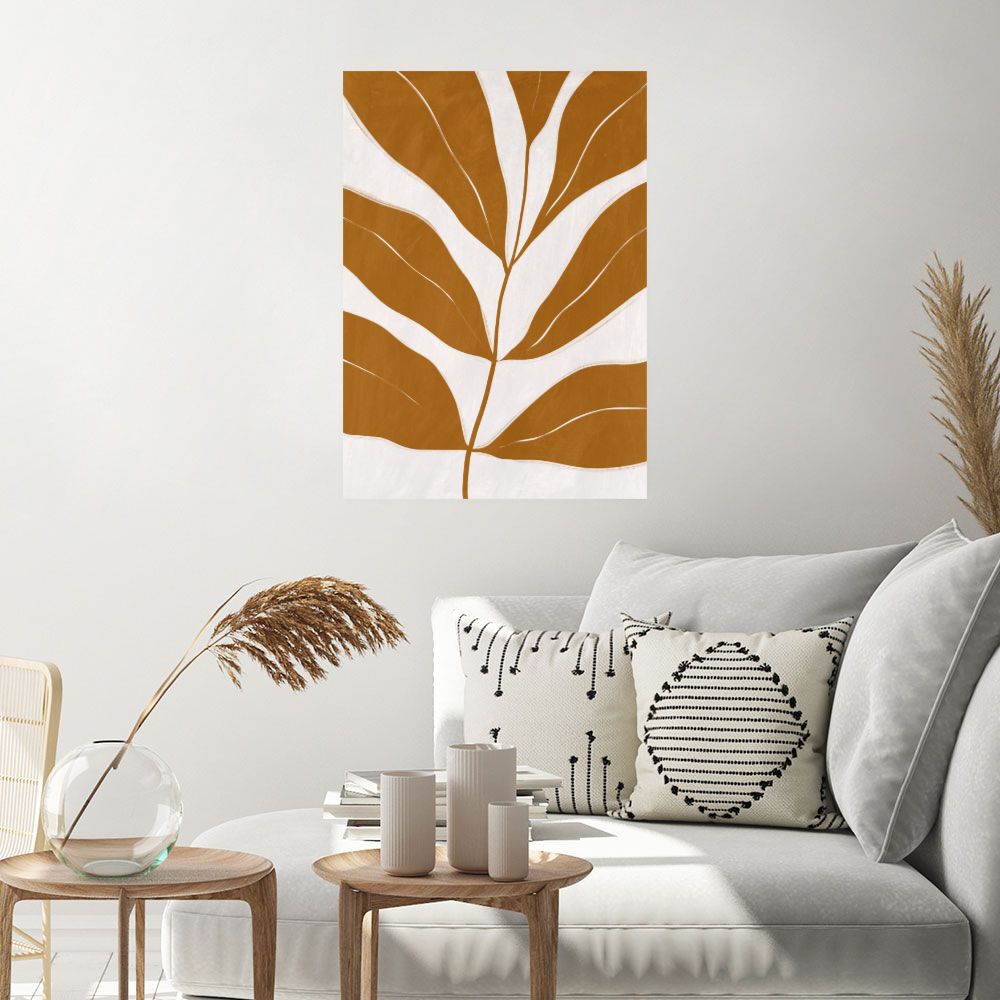 Affiche Feuille moderne