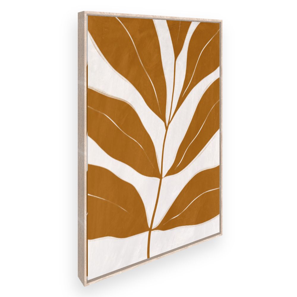 Toile Feuilles élégantes