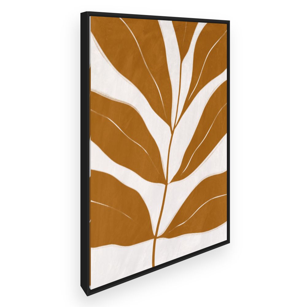 Toile Feuilles élégantes