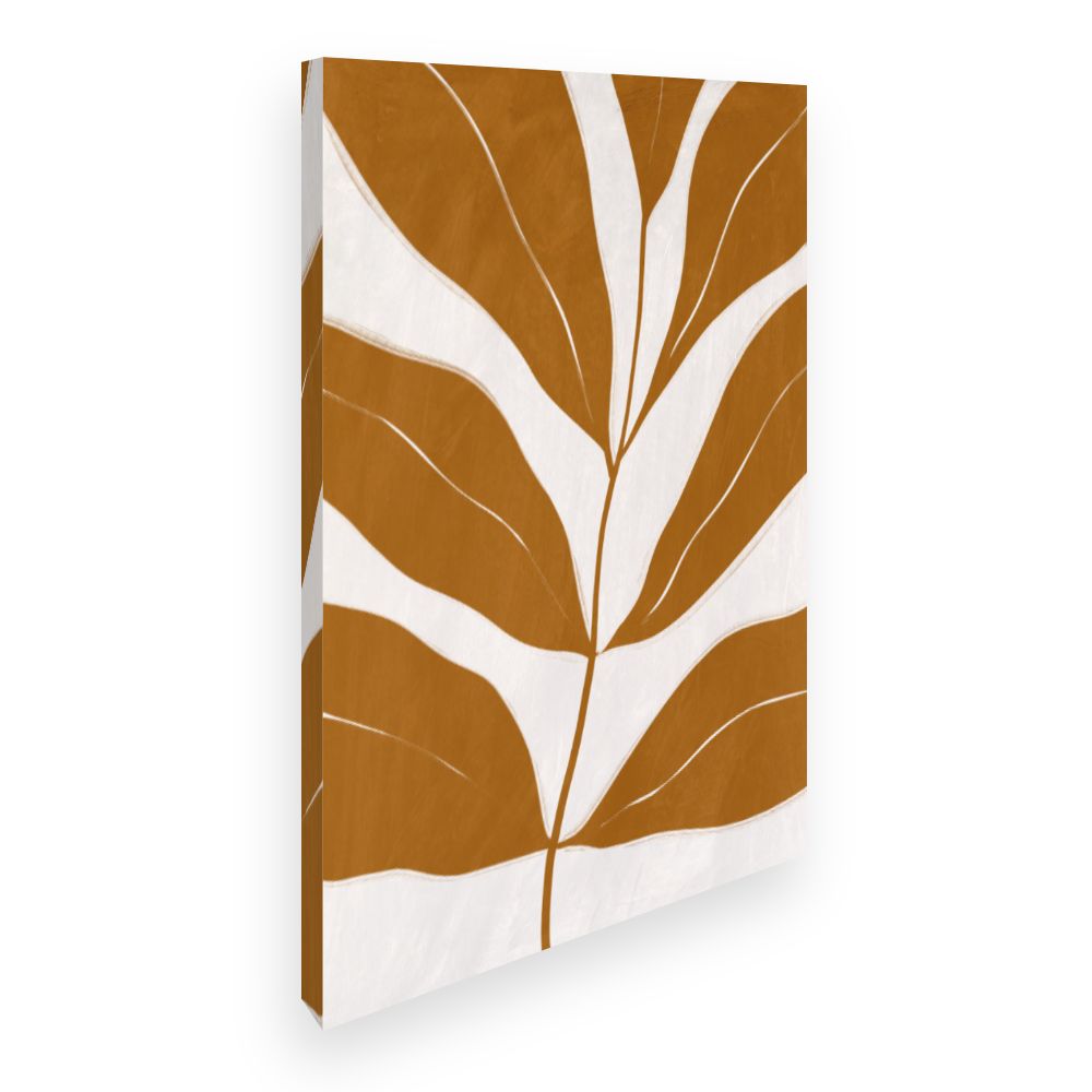 Toile Feuilles élégantes
