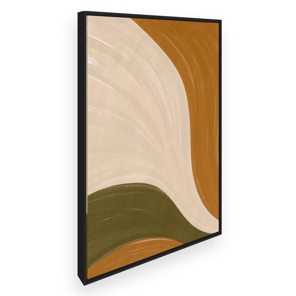 Toile Courbes élégantes