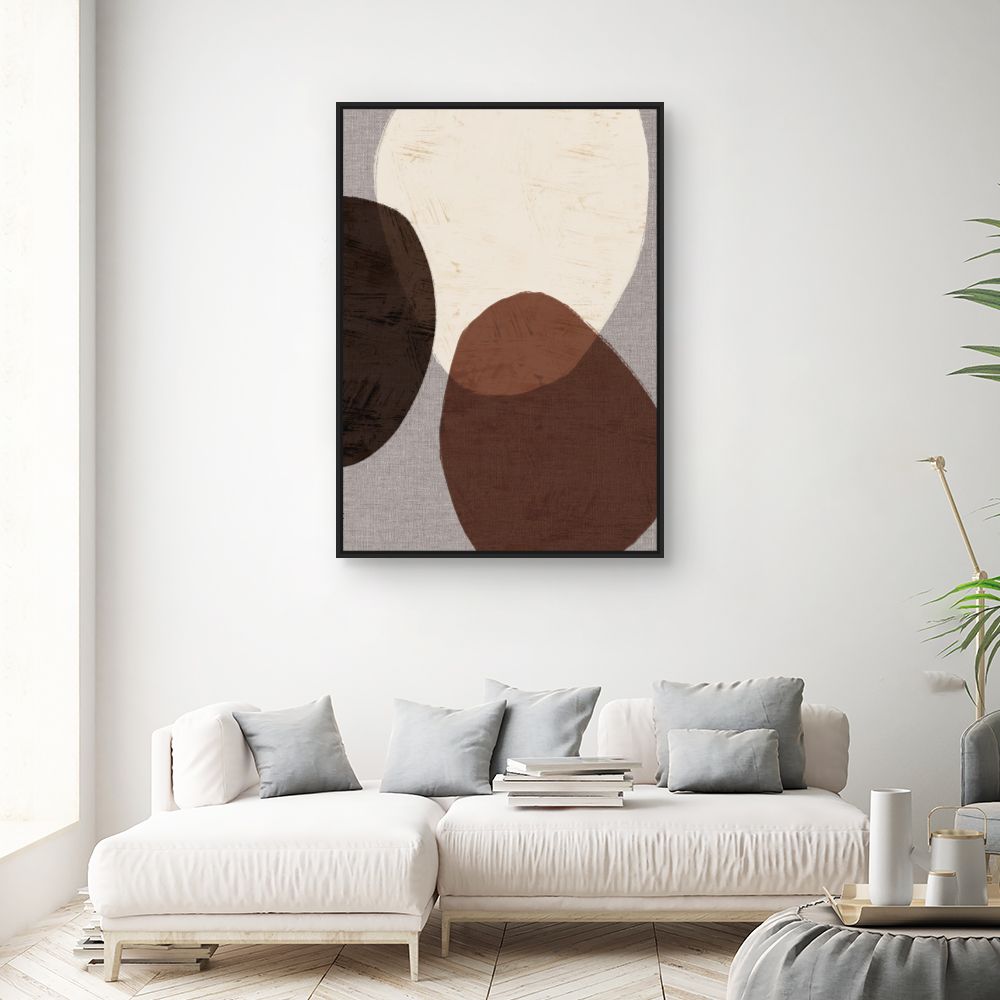 Tableau Formes organiques élégantes