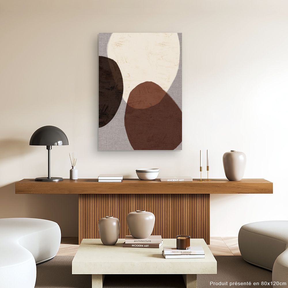 Tableau Formes organiques élégantes