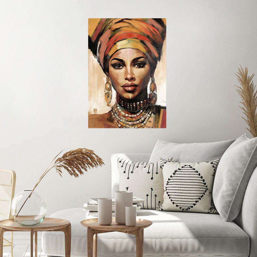 Affiche Femme envoûtante