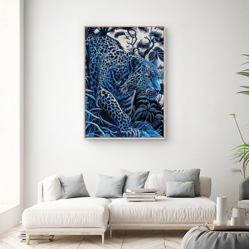 Tableau Léopard majestueux