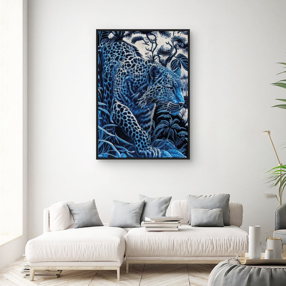 Tableau Léopard majestueux