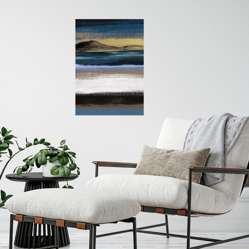 Affiche Paysage abstrait serein