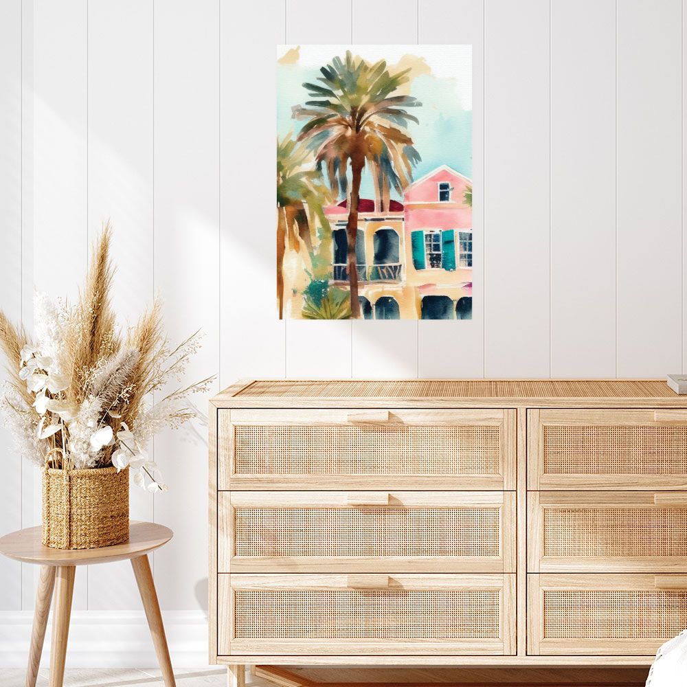 Affiche Palette tropicale