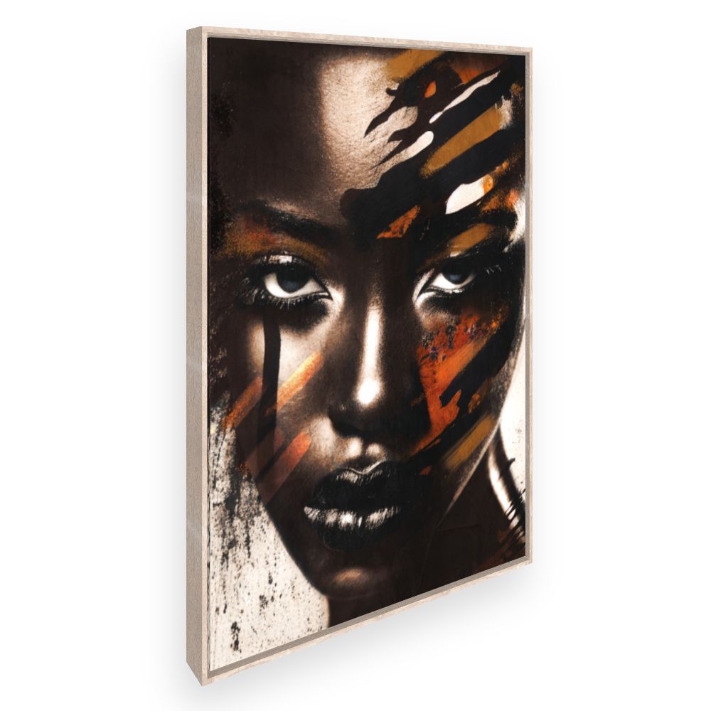 Toile Portrait expressif