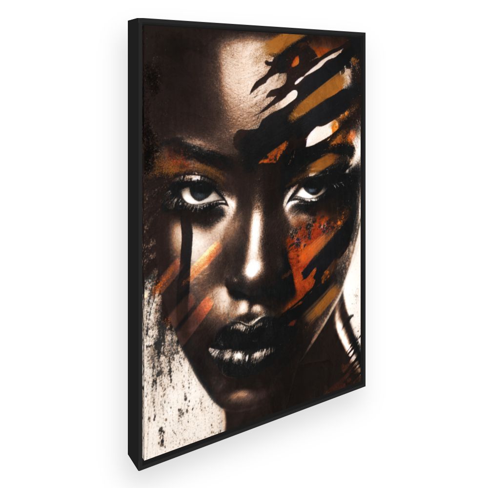 Toile Portrait expressif
