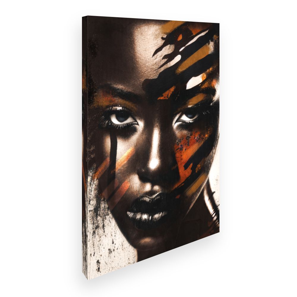 Toile Portrait expressif