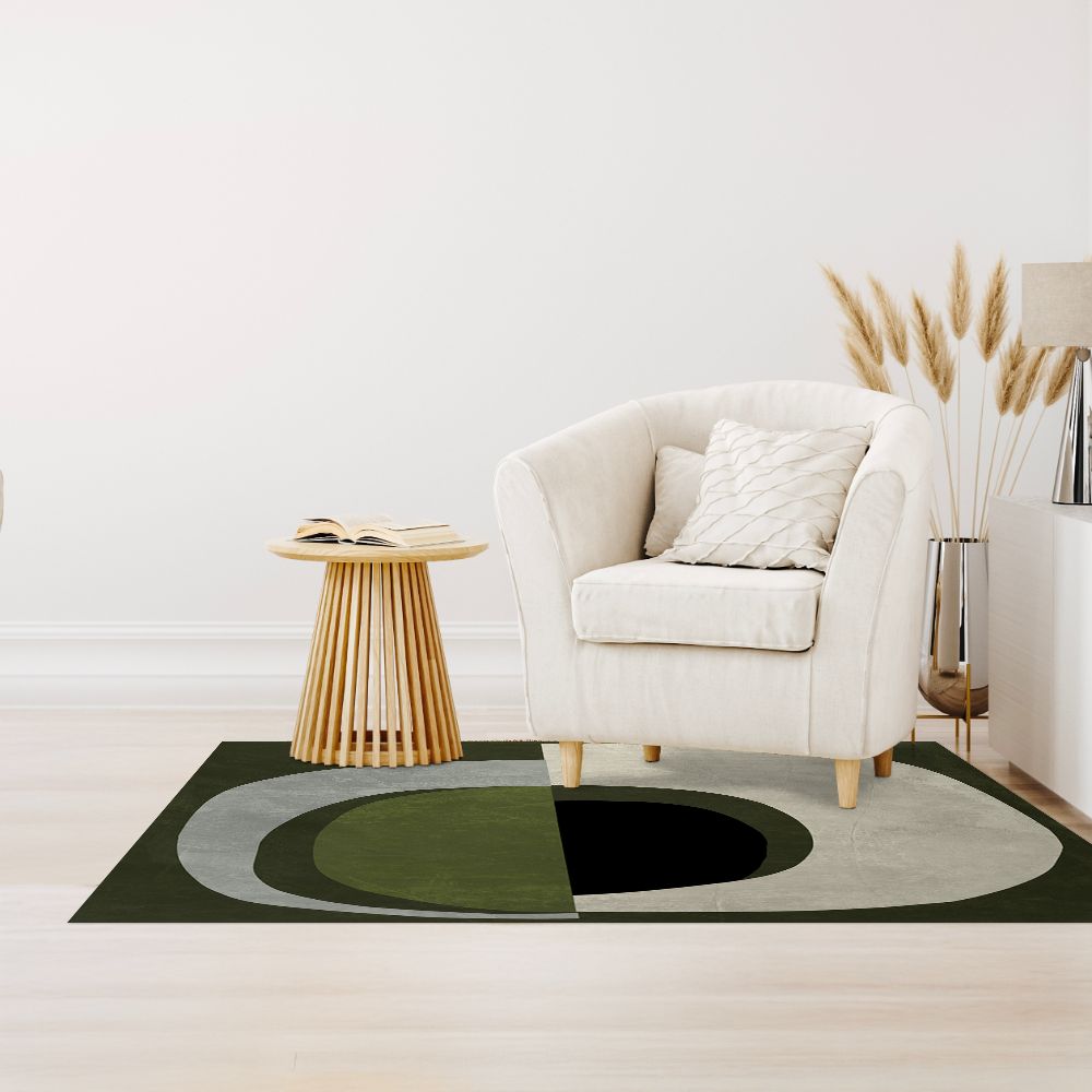 Tapis n°427 Motifs organiques élégants