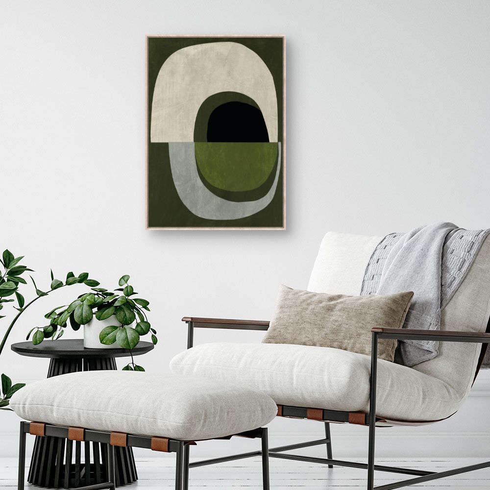 Tableau Formes abstraites harmonieuses