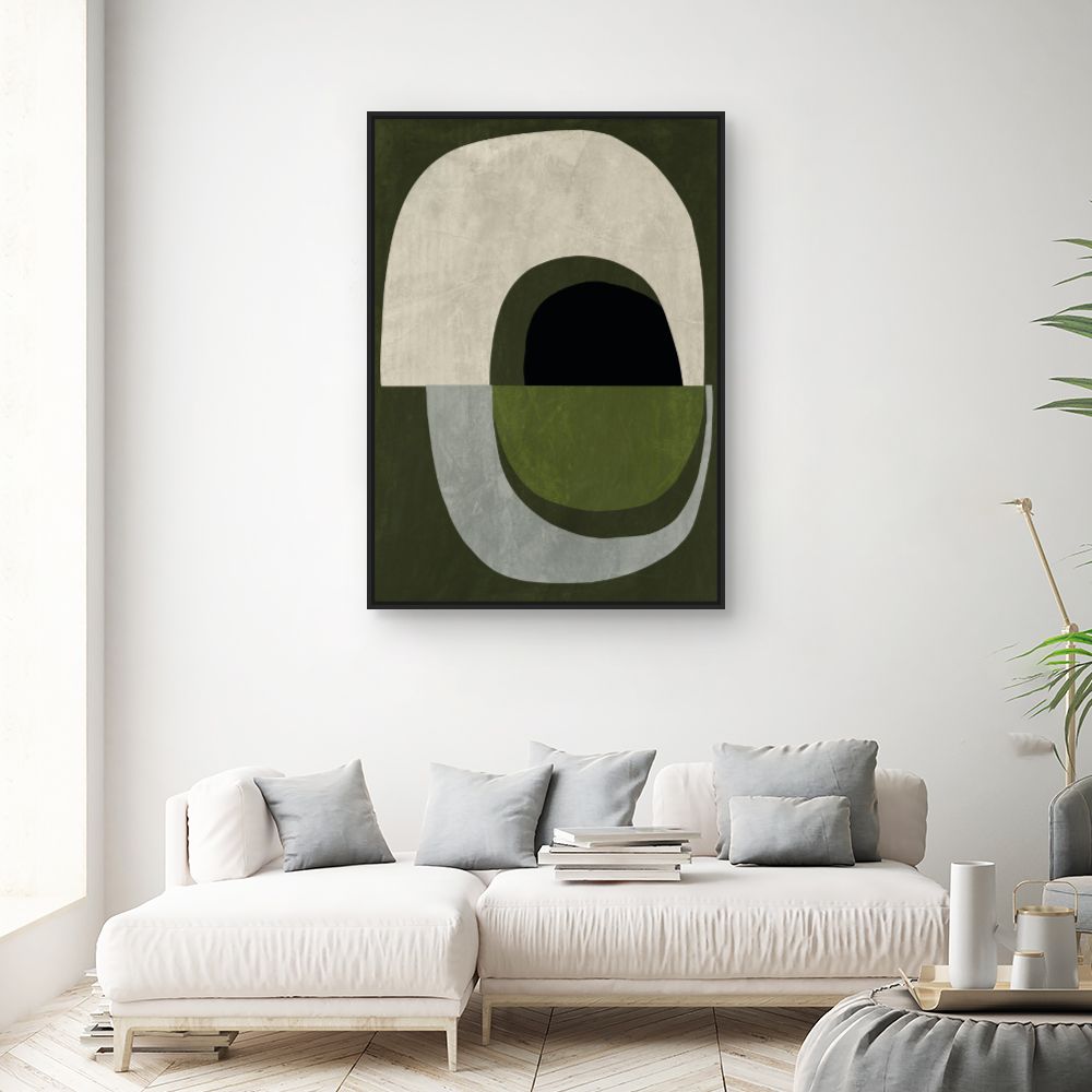 Tableau Formes abstraites harmonieuses