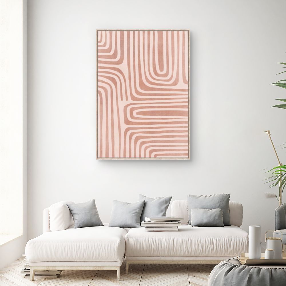 Tableau Lignes ondulées