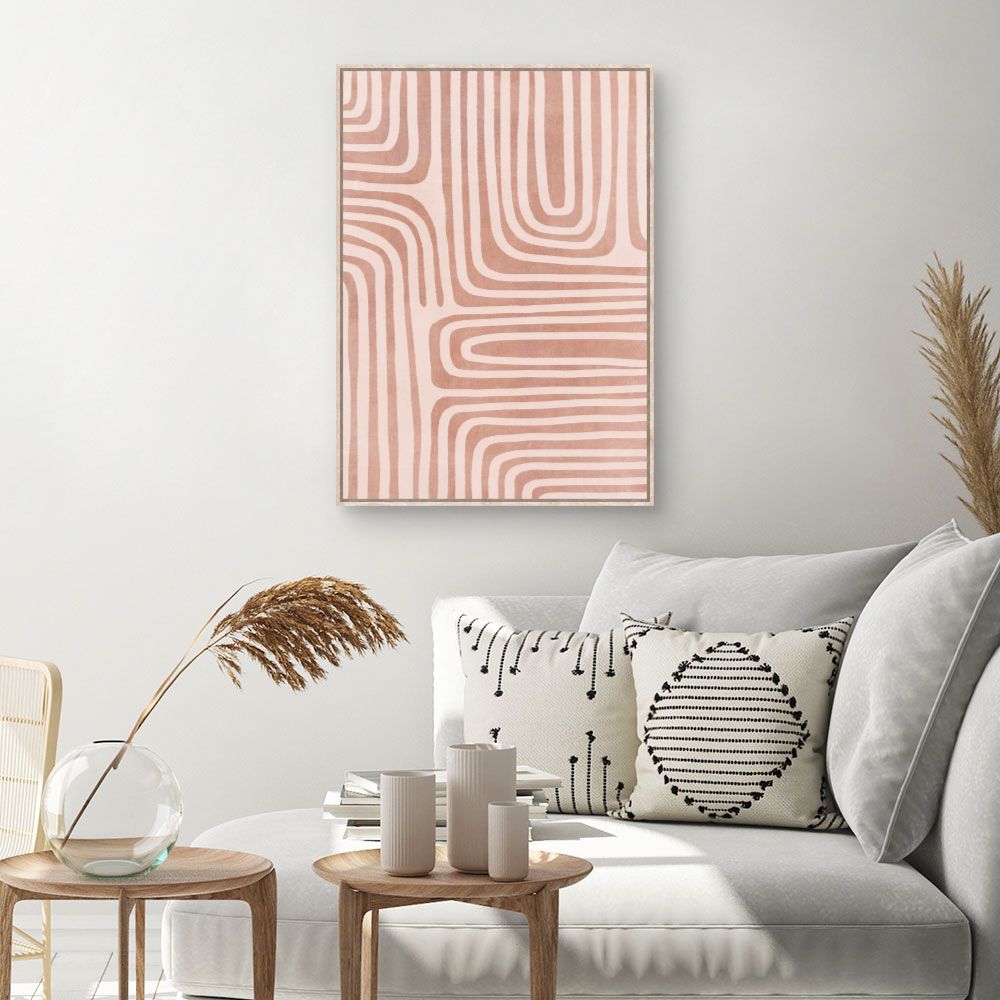 Tableau Lignes ondulées