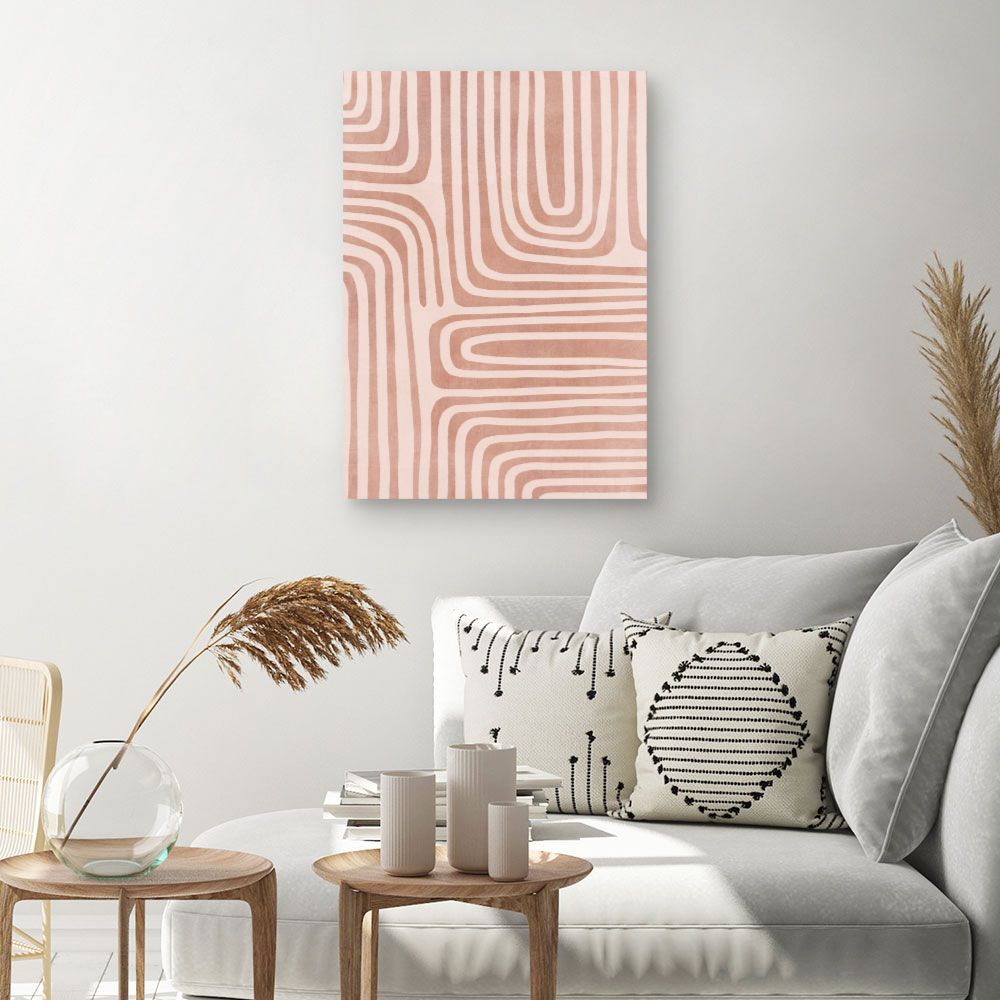 Tableau Lignes ondulées