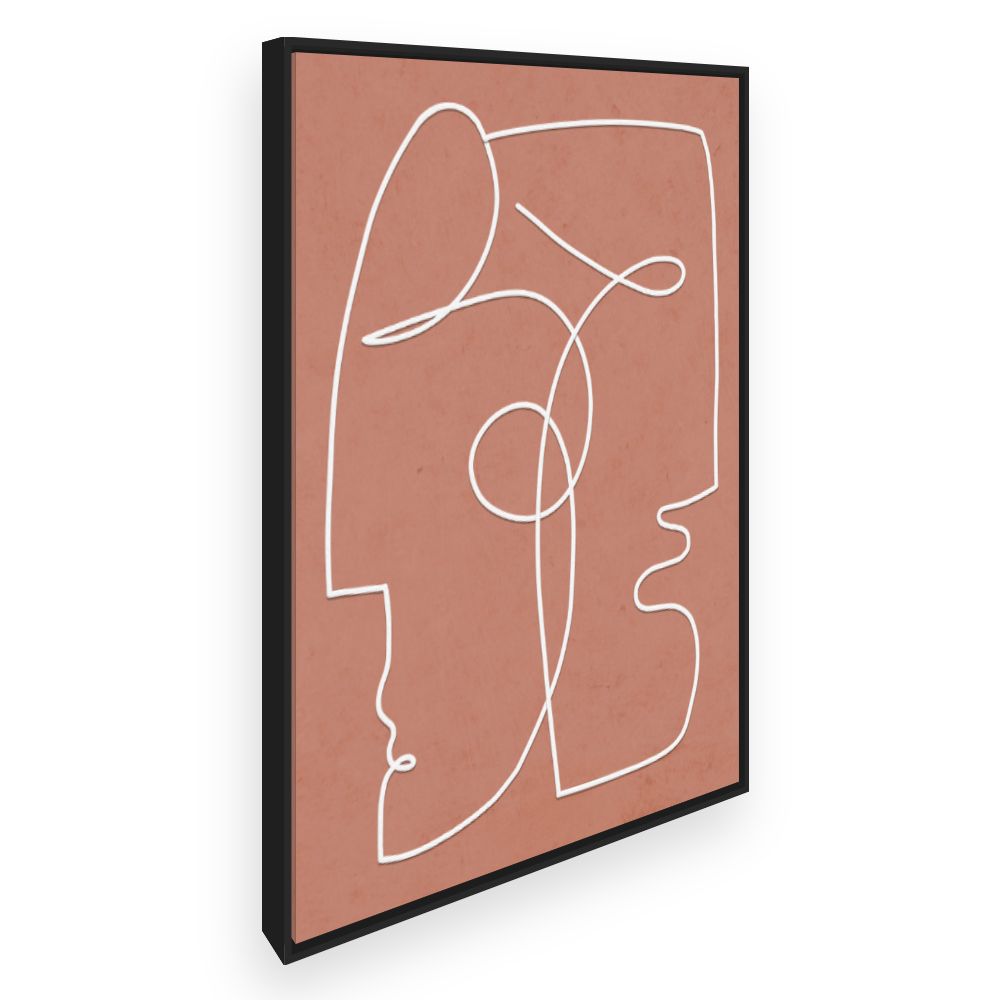 Toile Lignes abstraites élégantes