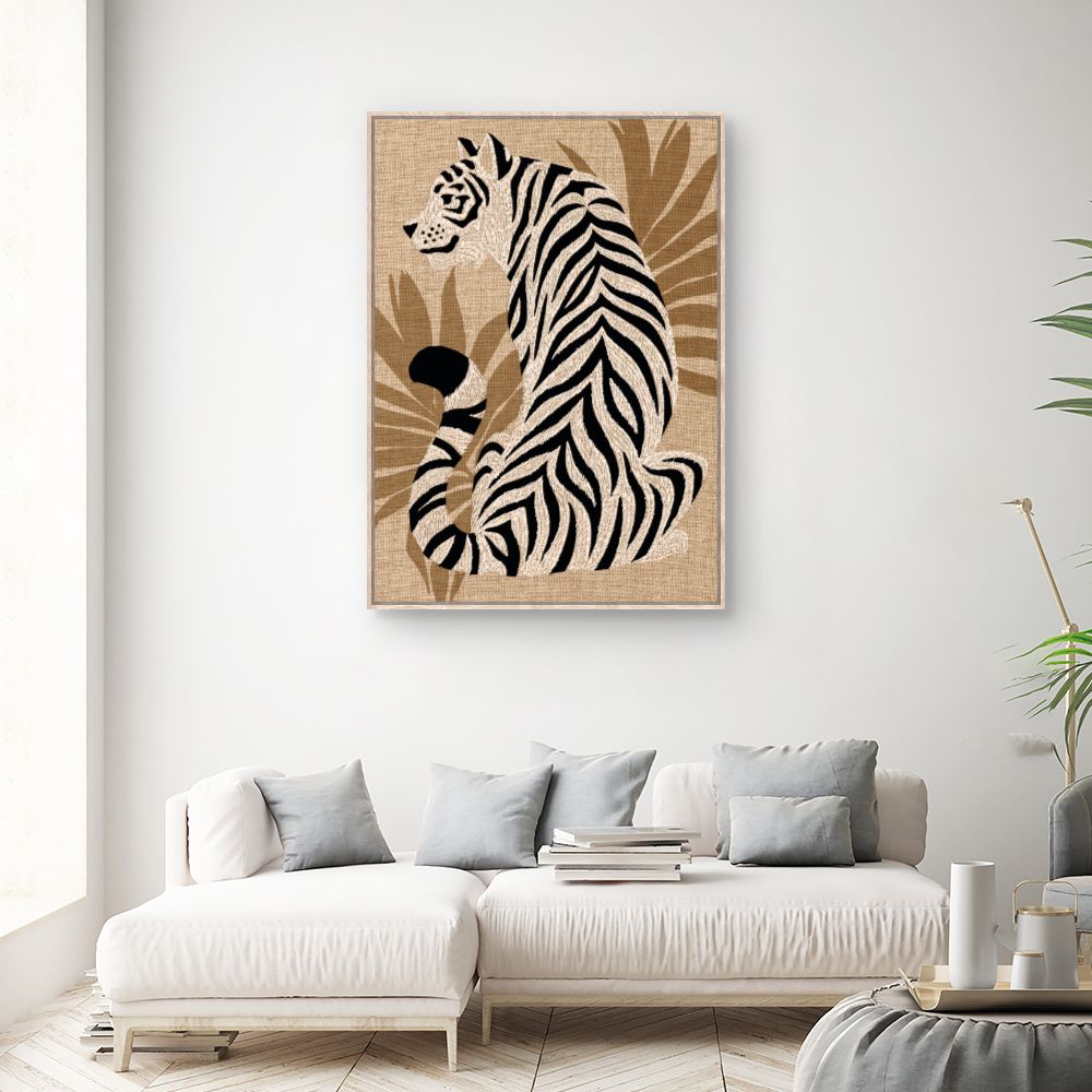 Tableau Zèbre exotique