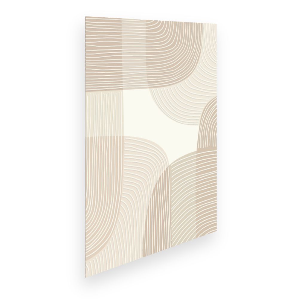 Affiche Lignes ondulantes