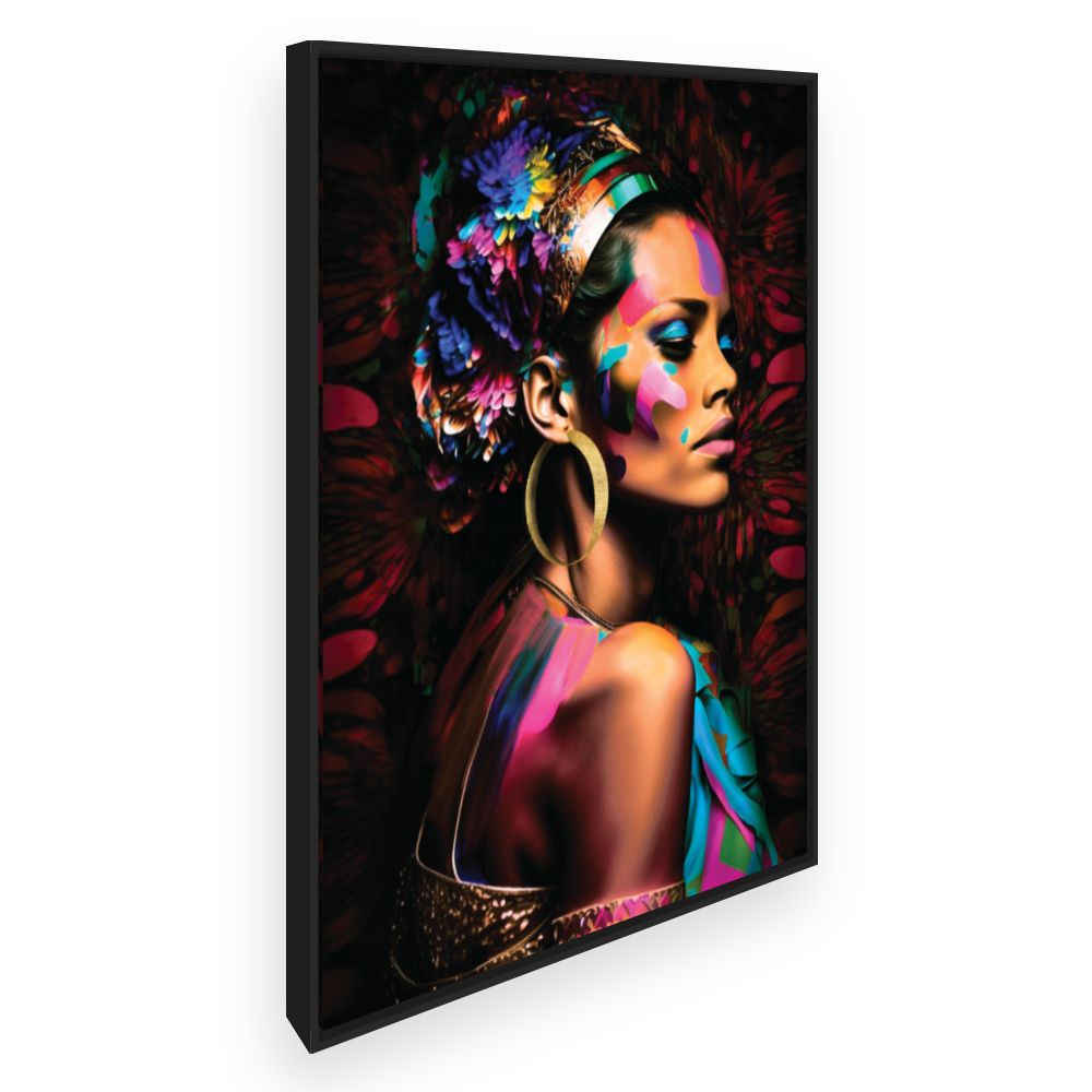 Toile Éclat de couleurs