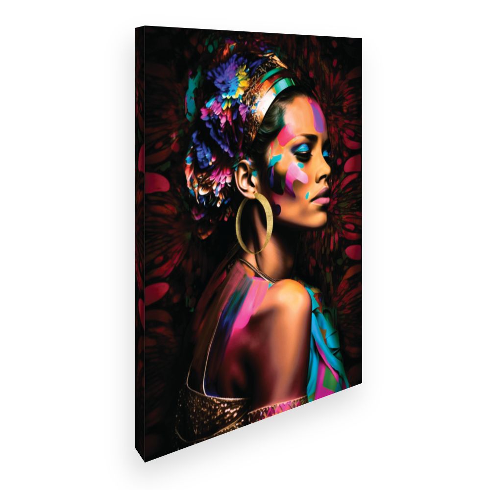 Toile Éclat de couleurs