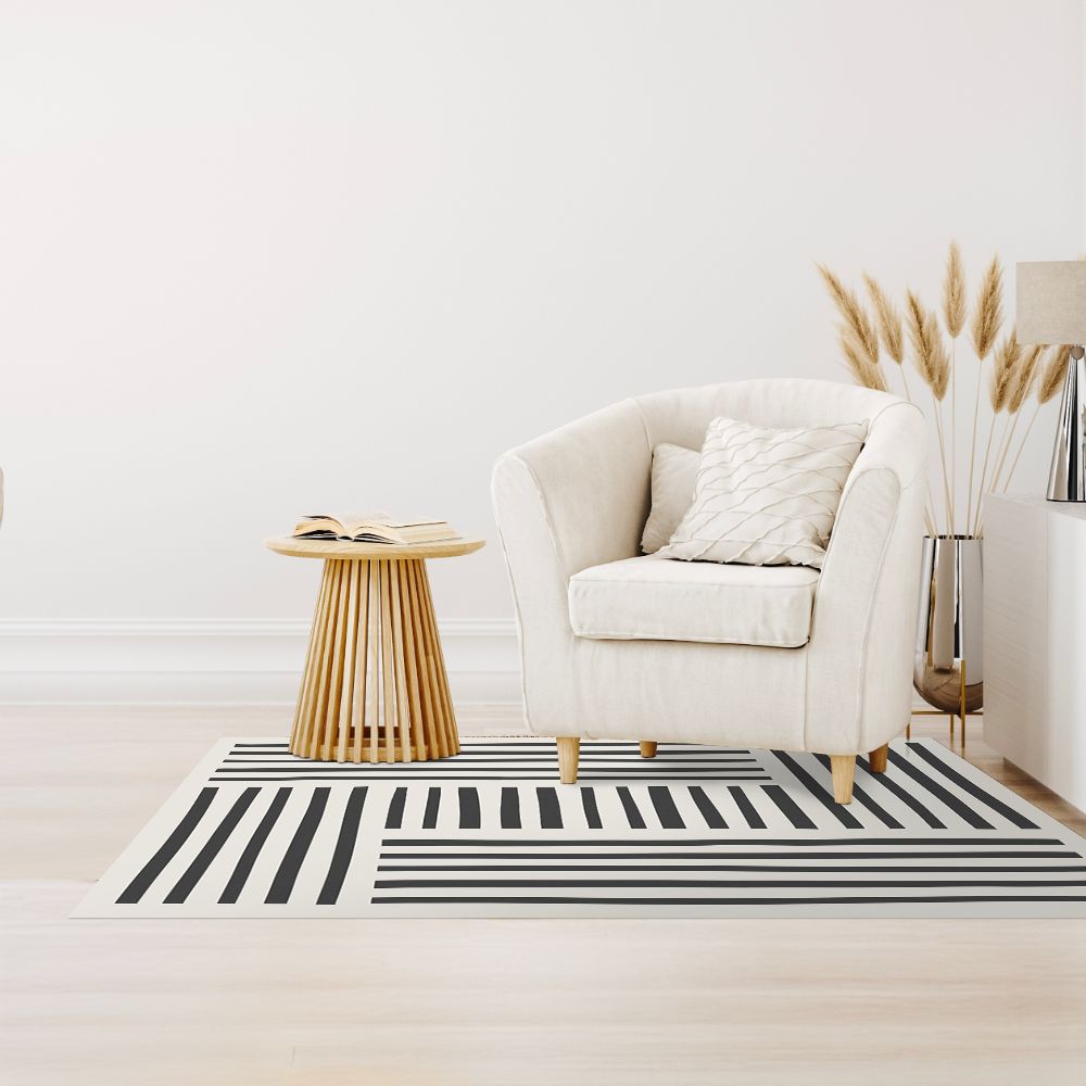 Tapis n°441 Motifs géométriques modernes