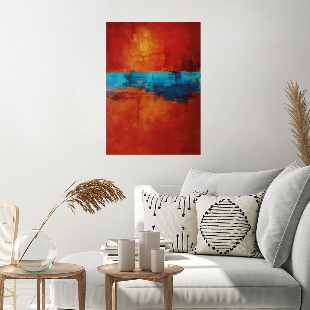 Affiche Horizon flamboyant