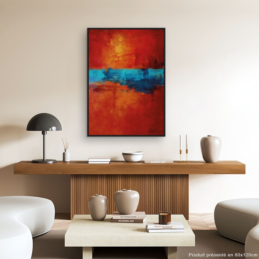 Tableau Éclatante fusion chromatique