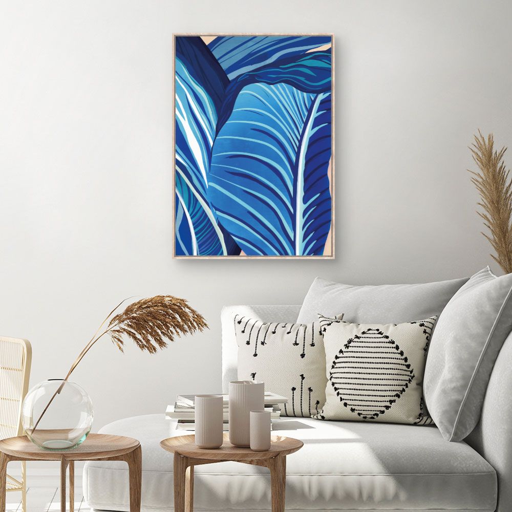 Tableau Feuilles exotiques