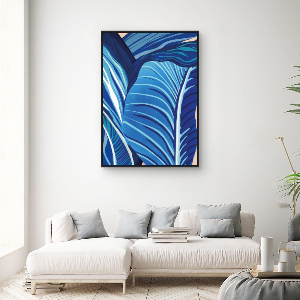 Tableau Feuilles exotiques