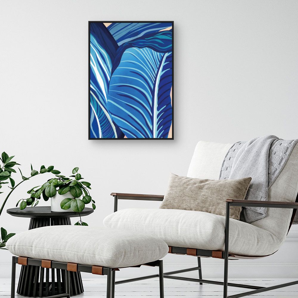 Tableau Feuilles exotiques