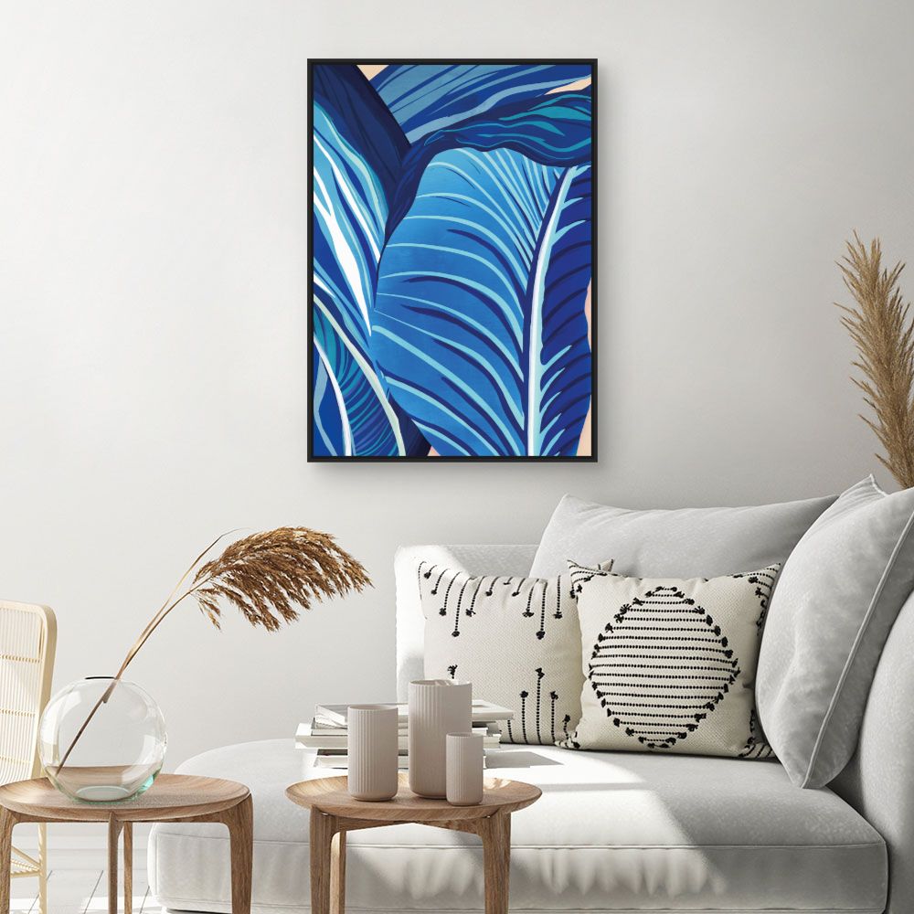 Tableau Feuilles exotiques