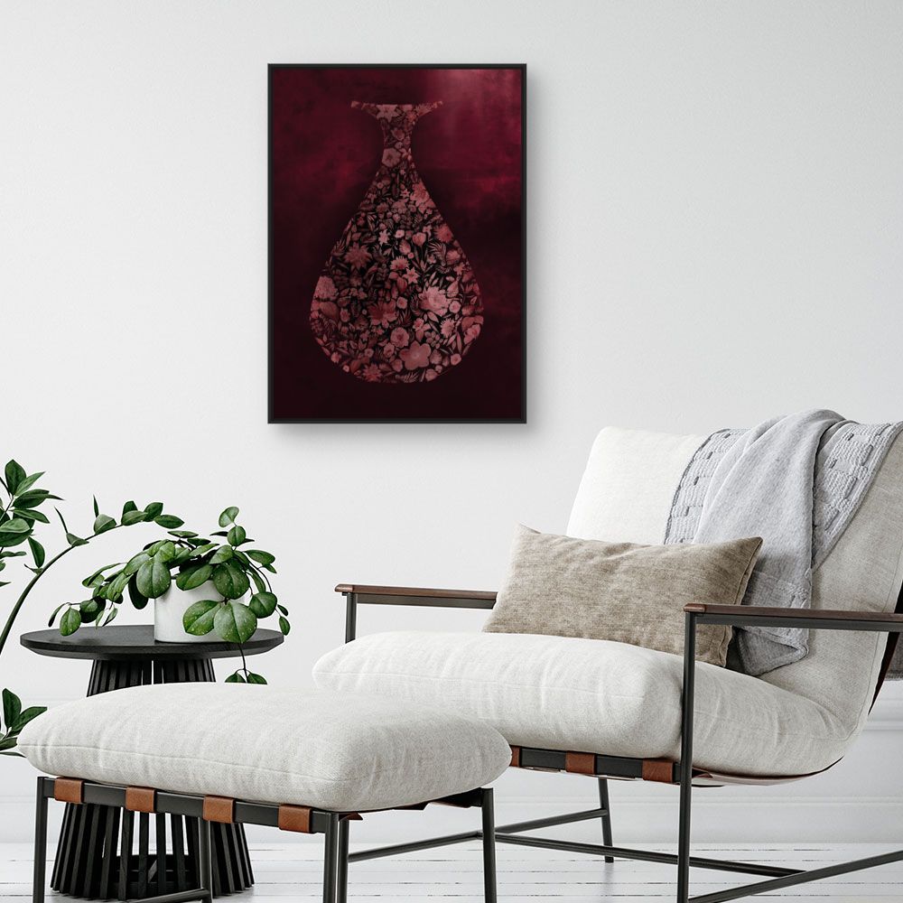 Tableau Vase floral raffiné