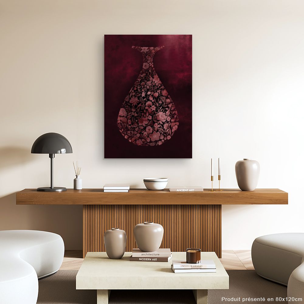 Tableau Vase floral raffiné