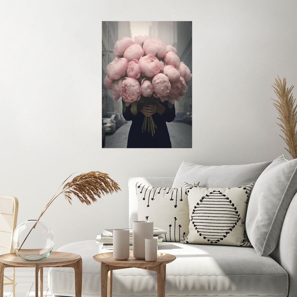 Affiche Fleurs urbaines