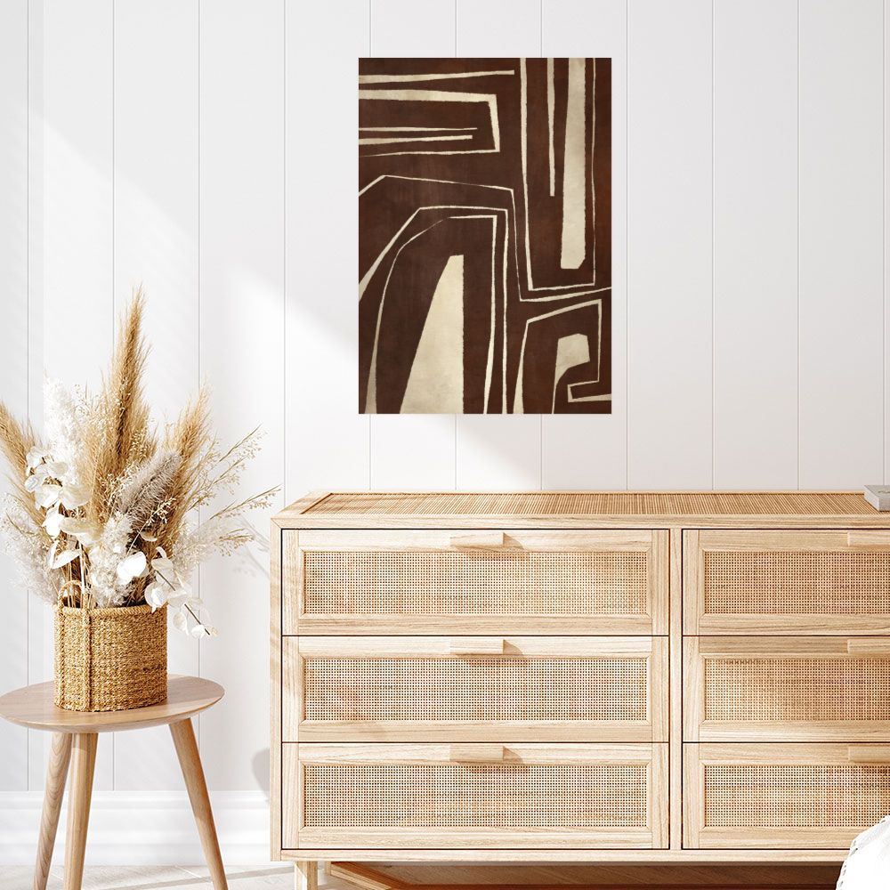 Affiche Lignes abstraites élégantes