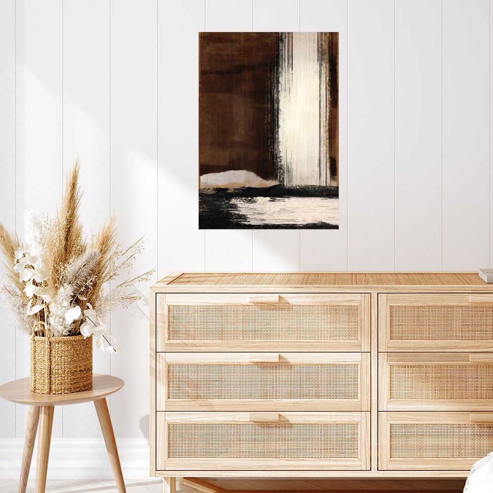 Affiche Cascade texturée