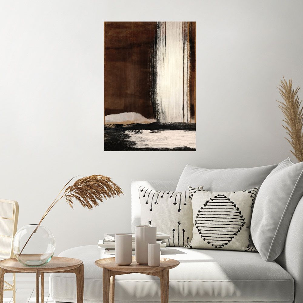 Affiche Cascade texturée