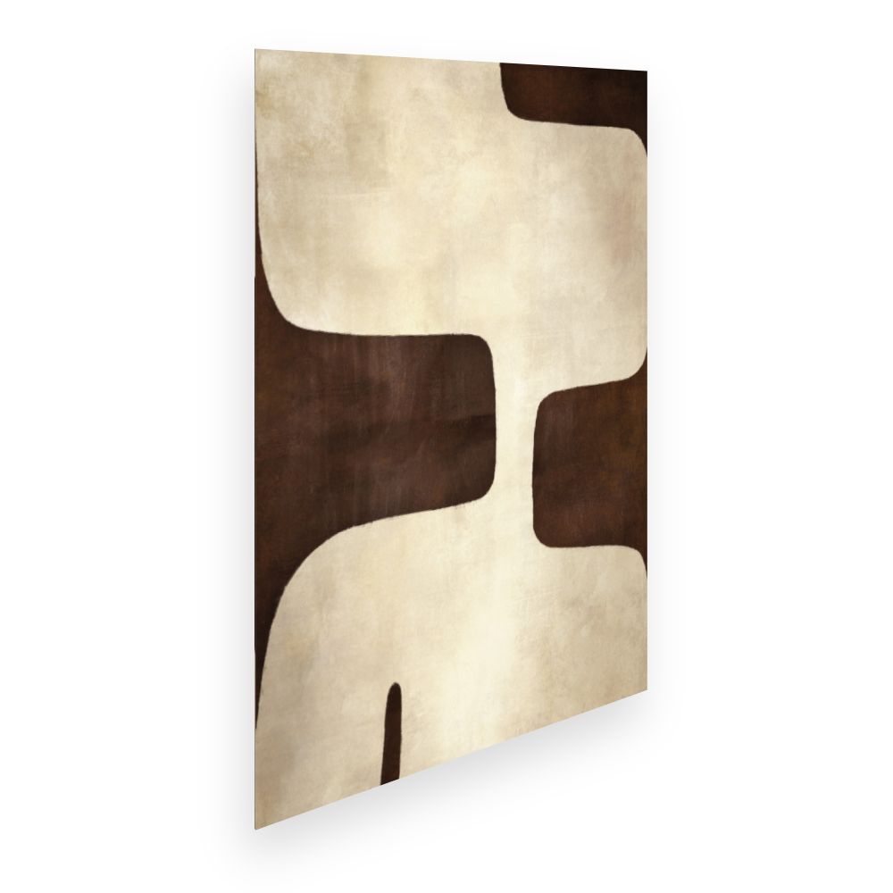 Affiche Formes organiques douces