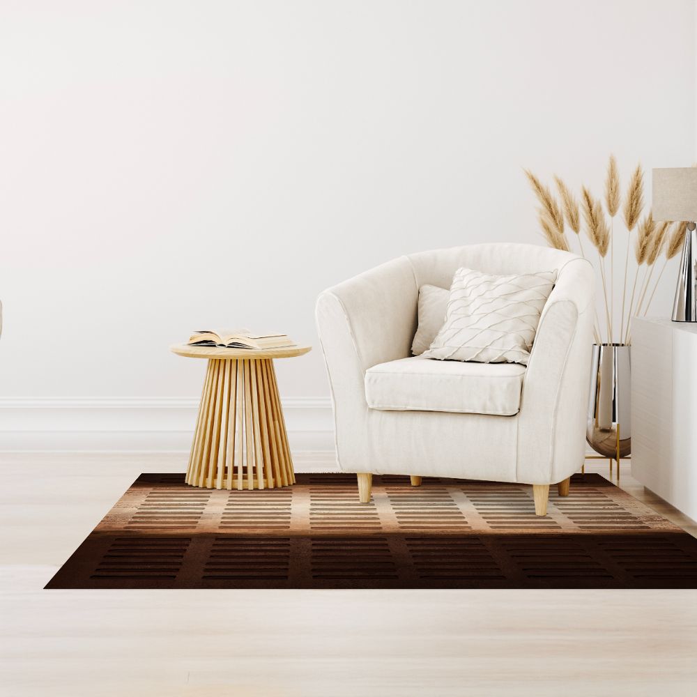 Tapis n°445 Effet bois élégant