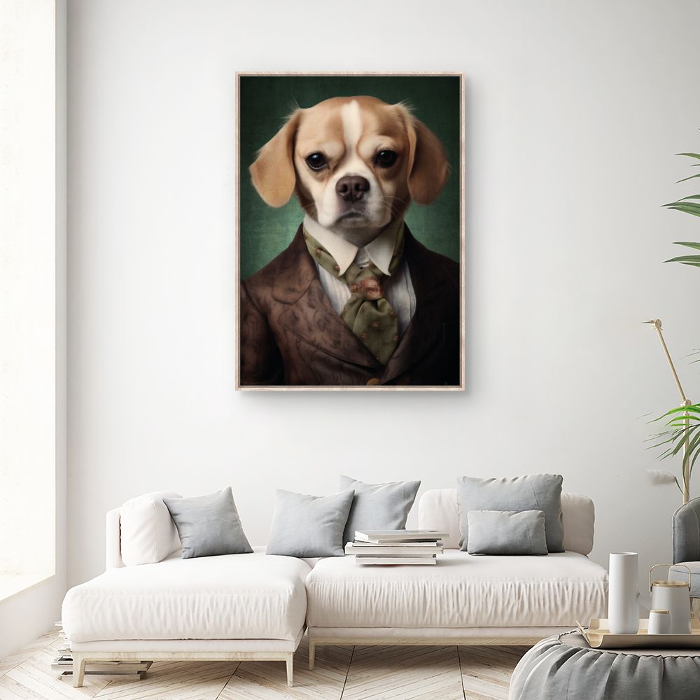 Tableau Chien élégant