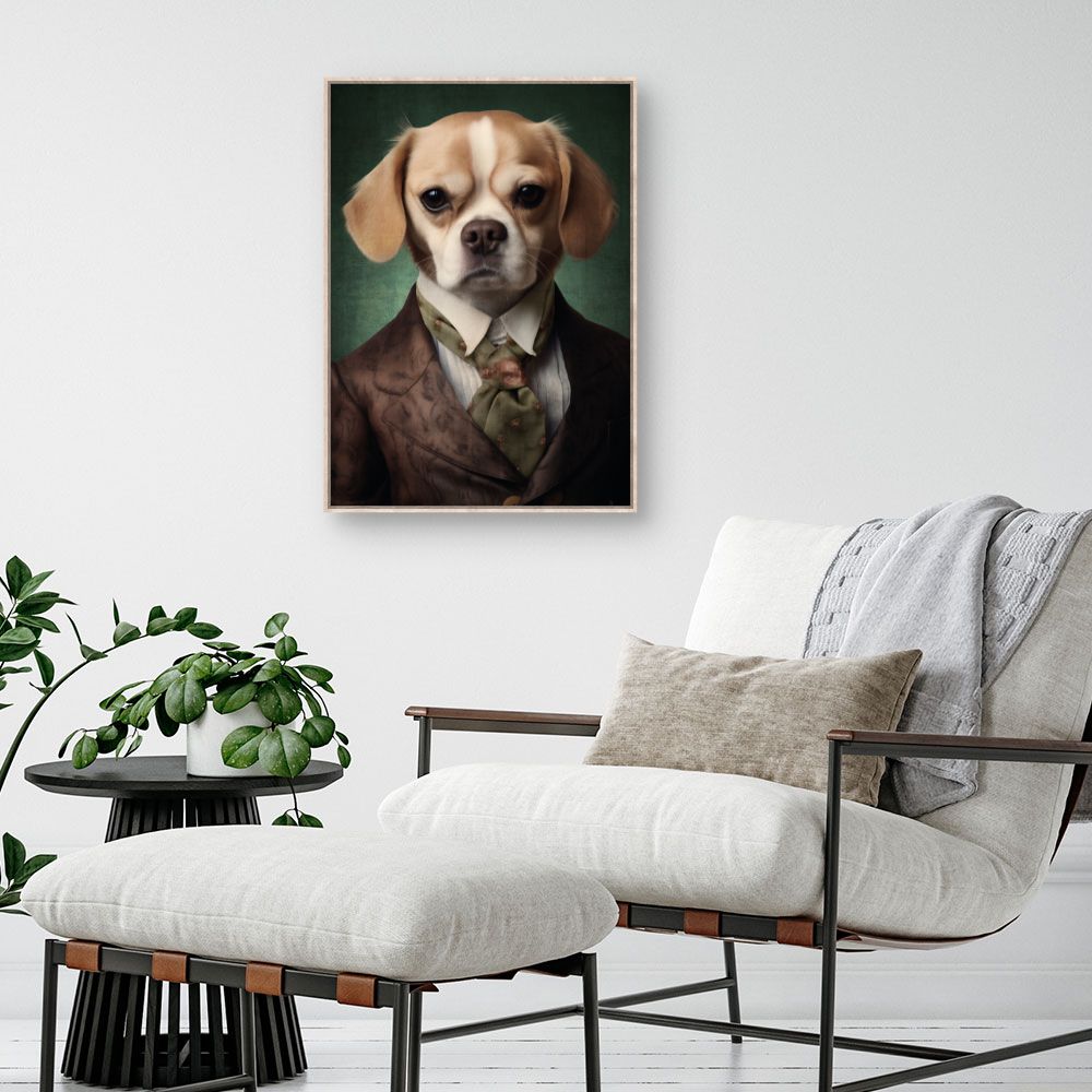 Tableau Chien élégant